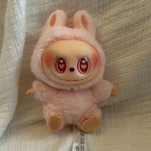 Lafufu Monster Doll Pendant Pink like Dada Labubu inspired